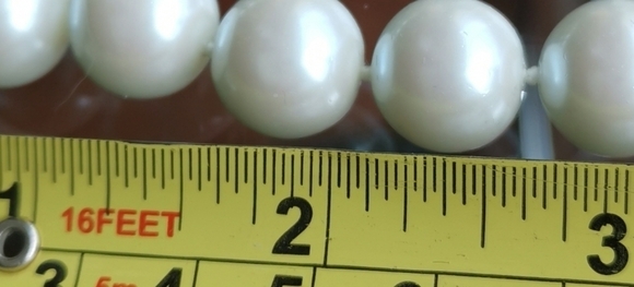 Host PICK NWT Large Glass Pearl choker necklace - Picture 7 of 14